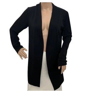 BCBGeneration Women’s Black Long-Sleeve Open Front Tuxedo Blazer Jacket - Size M
